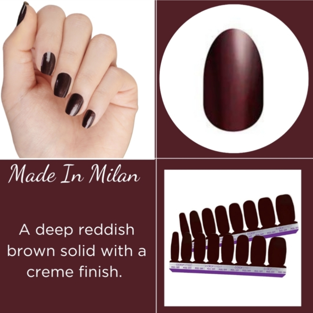3 Sets Color Street Nail Polish Strips Holidaze, Made in Milan, Juneau the Dril - Picture 5 of 6